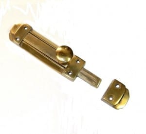 Small Brass Door Bolt