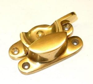 Brass Traditional Sash Lock