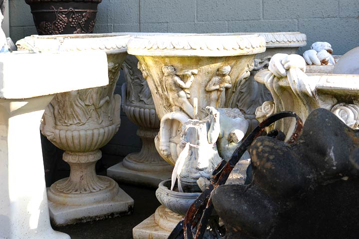Garden Furniture, Fountains, Mailboxes, Planters, Statues, and Posts, Ricca's